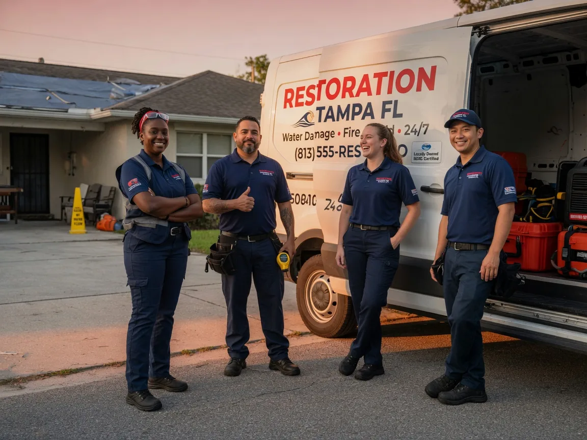 Water Damage Restoration company in Pleasant Plains, AR